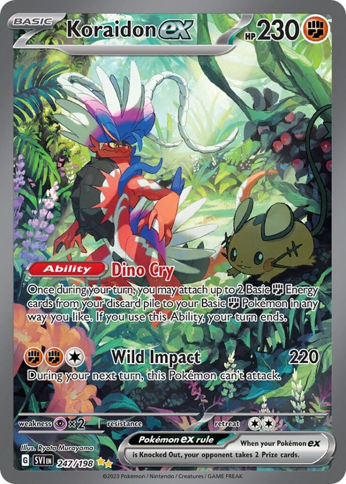 Koraidon ex 247/198 - Scarlet And Violet Base