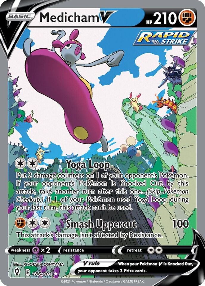Medicham V 186/203 - Evolving Skies