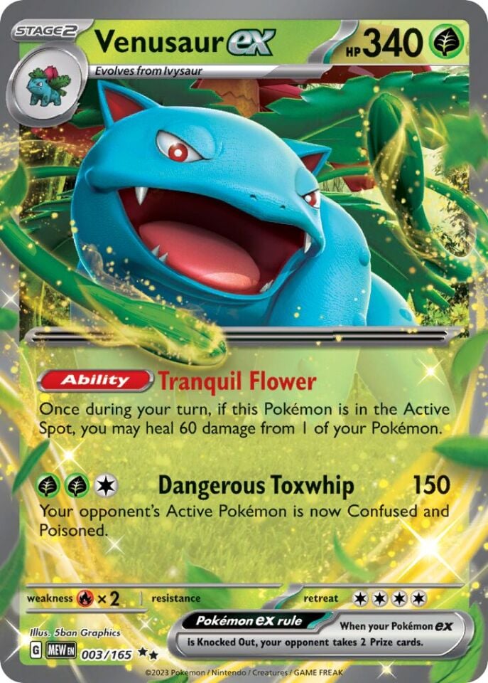 Venusaur ex 003/165 - 151