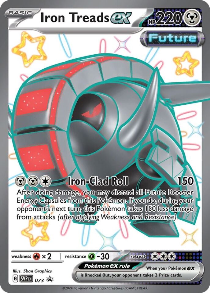 Iron Treads ex 073 - Scarlet And Violet Promo