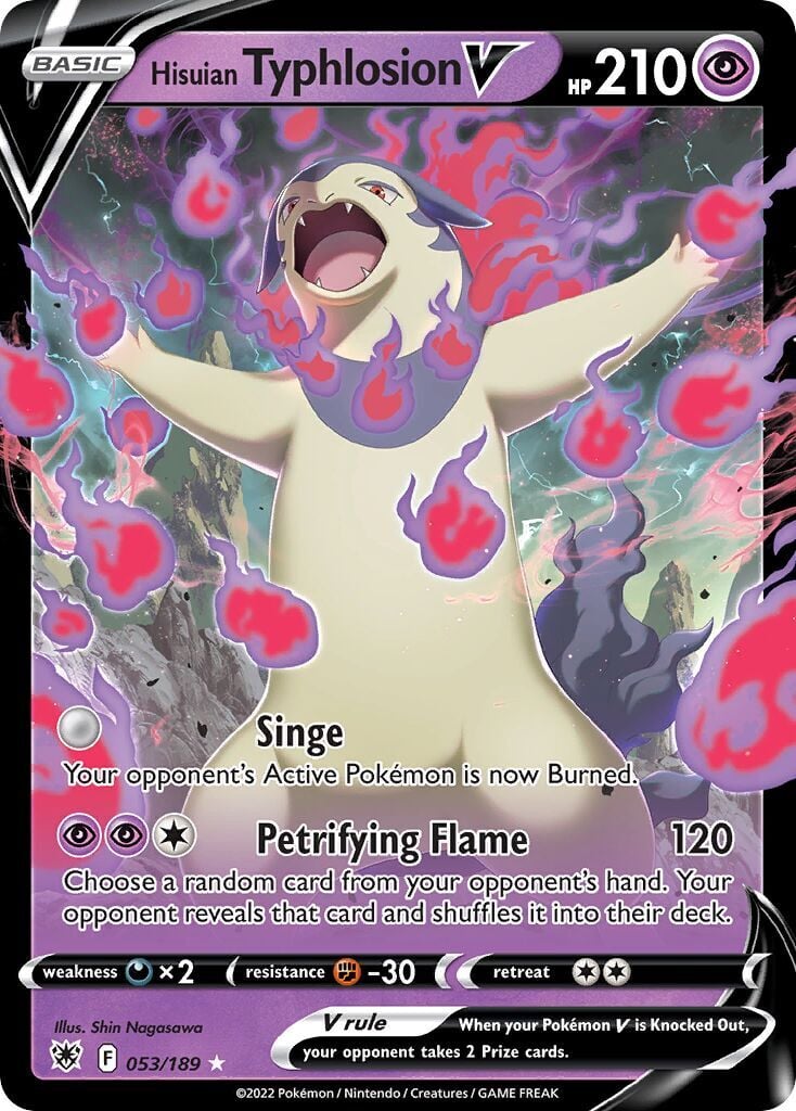 Hisuian Typhlosion V 053/189 - Astral Radiance