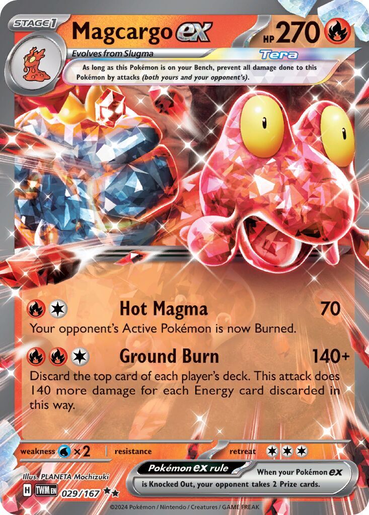 Magcargo ex 029/167 - Twilight Masquerade