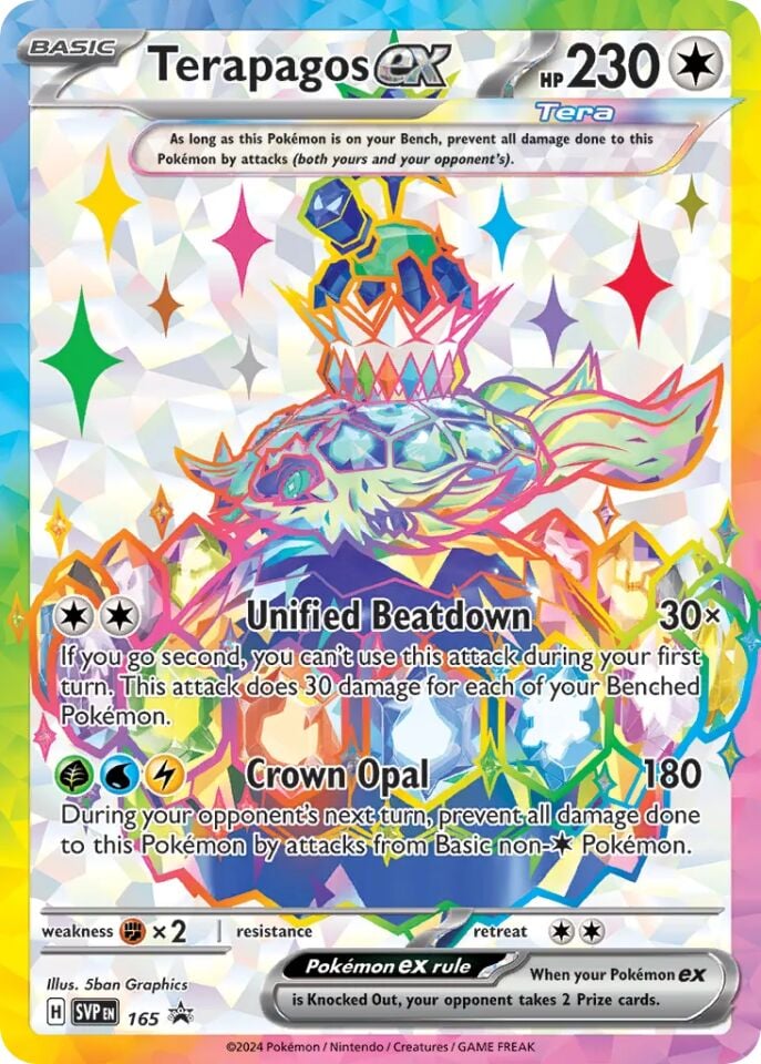 Terapagos ex 165 - Scarlet And Violet Promo