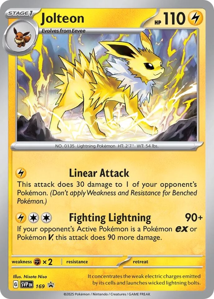 Jolteon 169 - Scarlet And Violet Promo