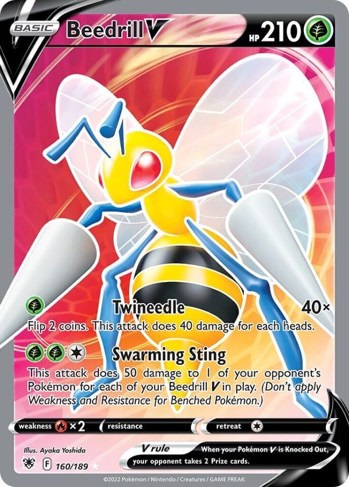 Beedrill V 160/189 - Astral Radiance