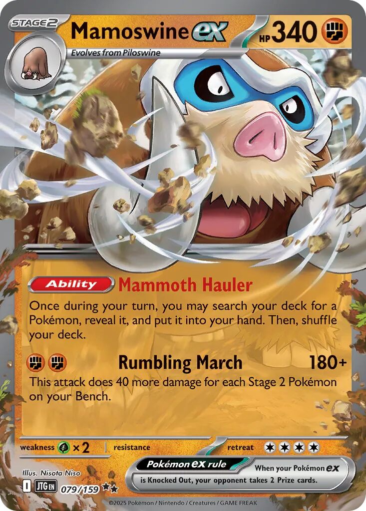 Mamoswine ex 079/159 - Journey Together