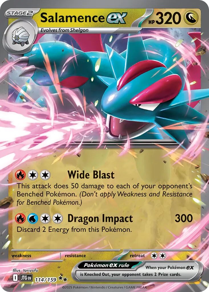 Salamence ex 114/159 - Journey Together