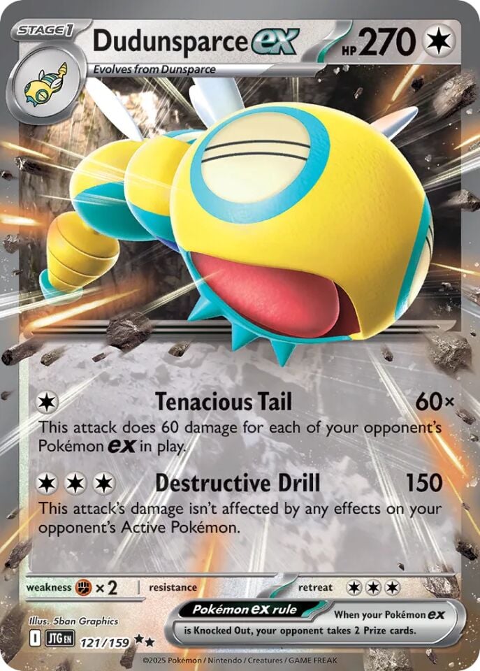 Dudunsparce ex 121/159 - Journey Together