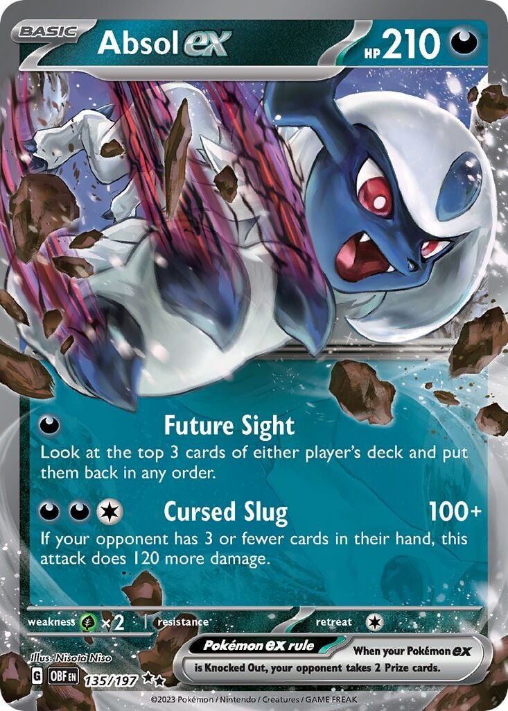Absol ex 135/197 - Obsidian Flames