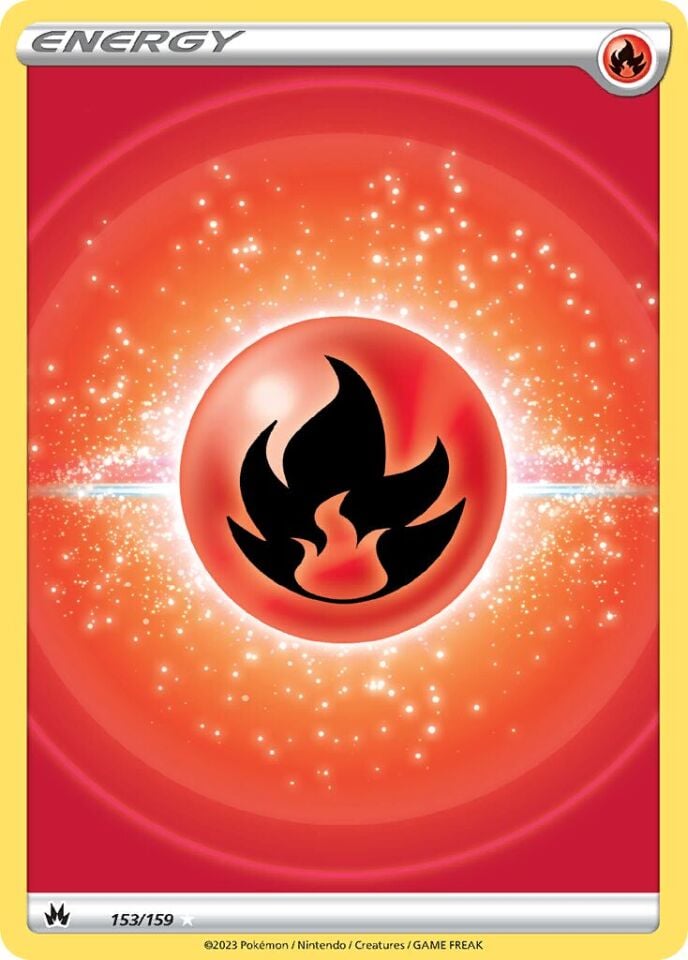 Fire Energy 153/159 - Crown Zenith
