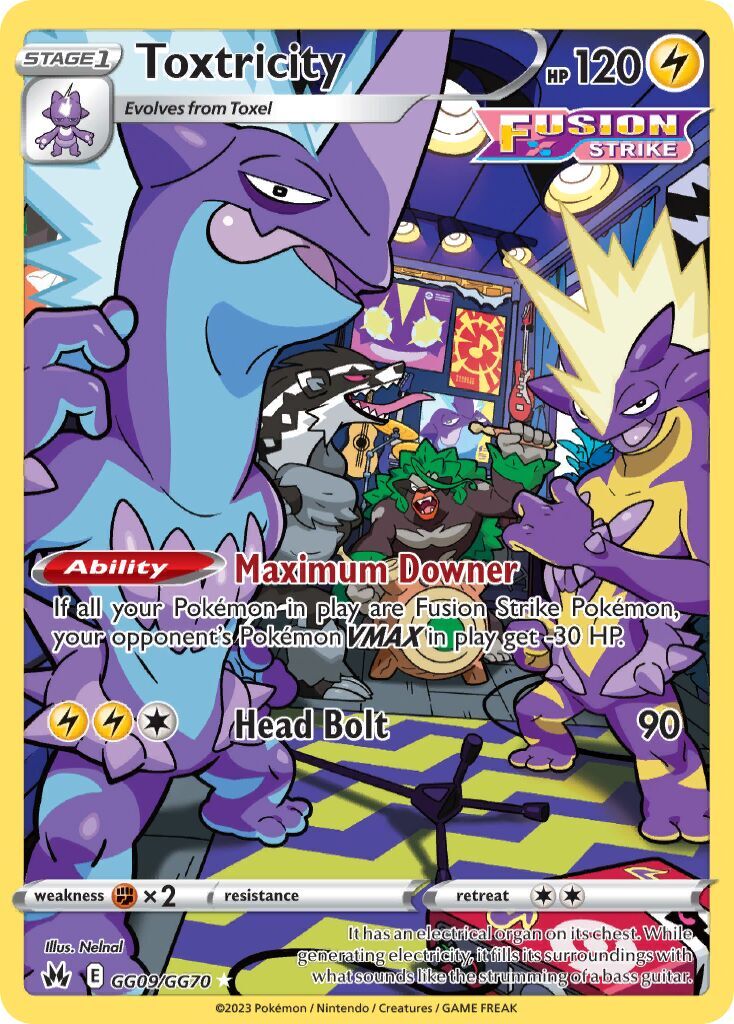 Toxtricity GG09/GG70 - Crown Zenith