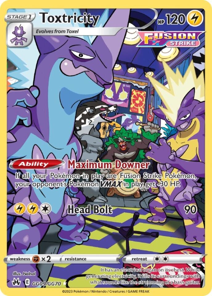 Toxtricity GG09/GG70 - Crown Zenith