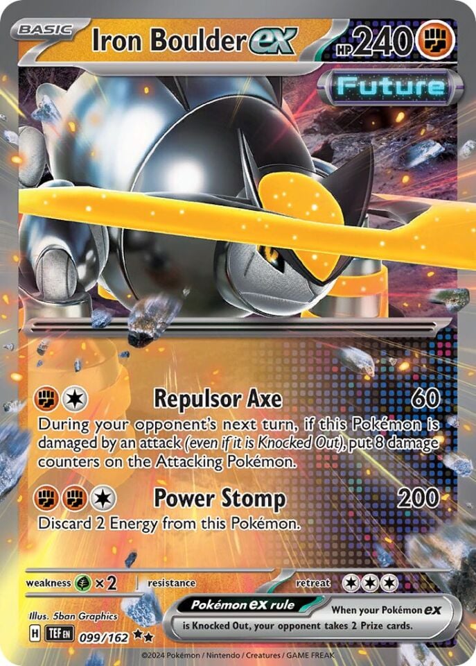 Iron Boulder ex 099/162 - Temporal Forces