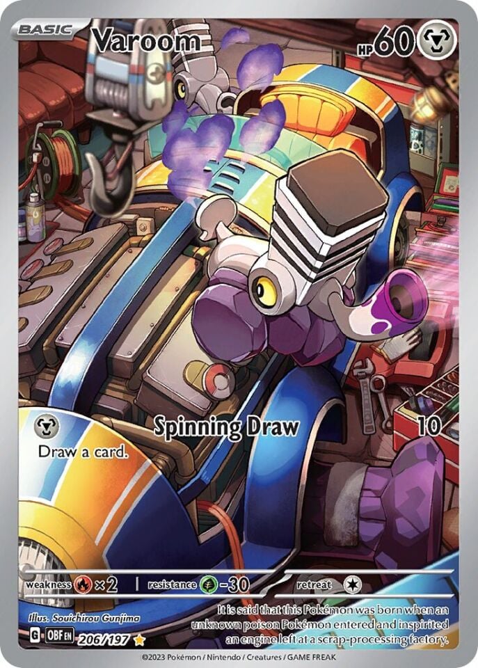 Varoom 206/197 - Obsidian Flames