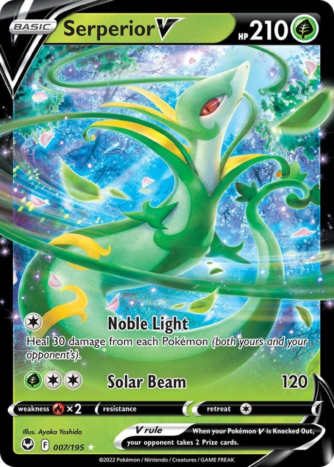 Serperior V 007/195 - Silver Tempest