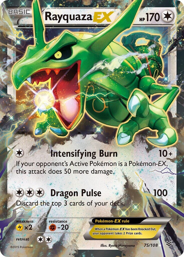 Rayquaza-EX 075/108 - Roaring Skies