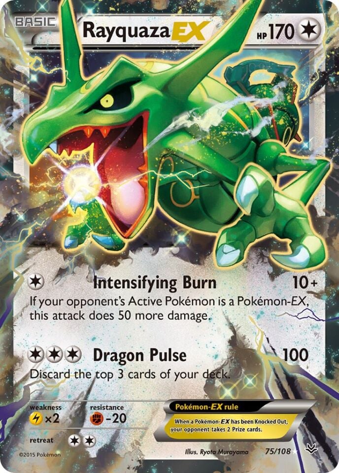 Rayquaza-EX 075/108 - Roaring Skies