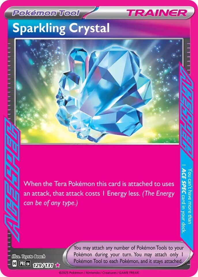 Sparkling Crystal 129/131 - Prismatic Evolutions