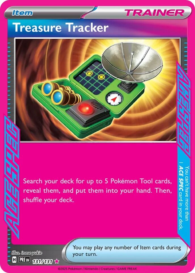 Treasure Tracker 131/131 - Prismatic Evolutions