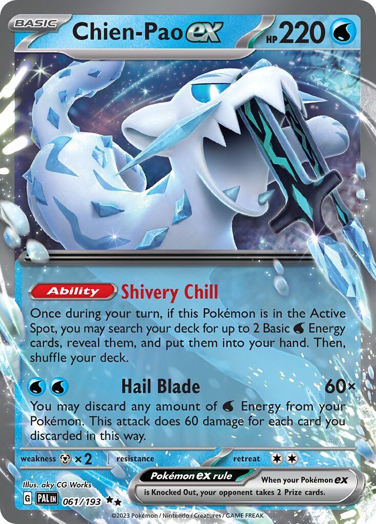 Chien-Pao ex 061/193 - Paldea Evolved