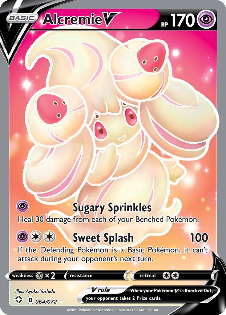 Alcremie V 064/072 - Shining Fates