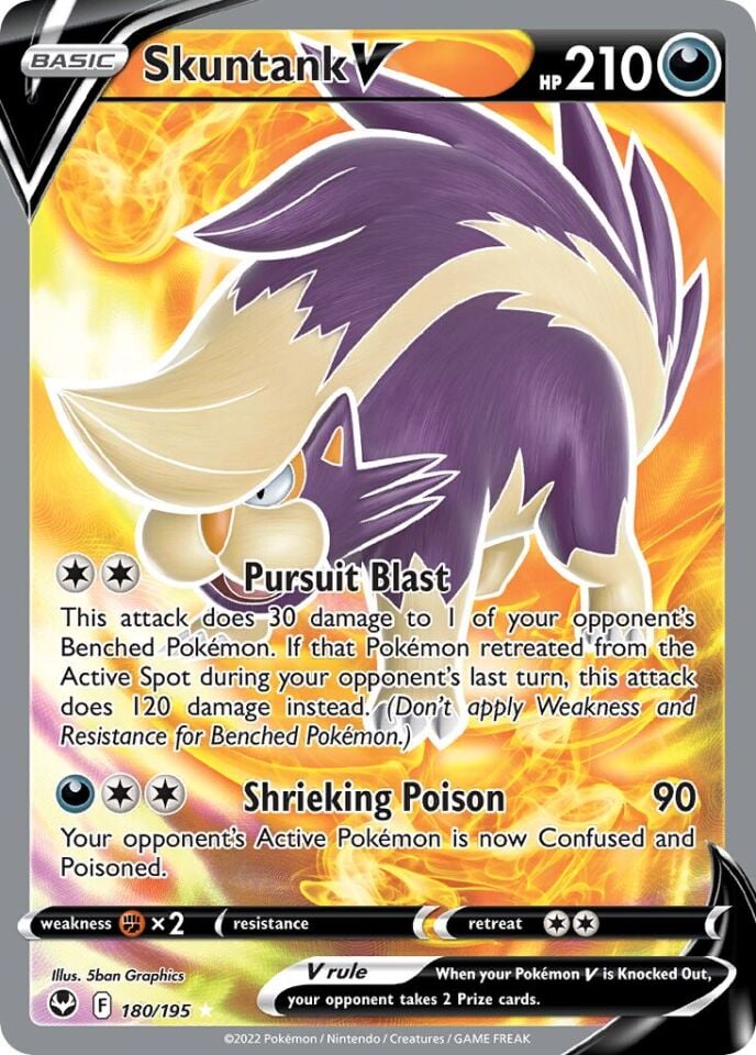 Skuntank V 180/195 - Silver Tempest