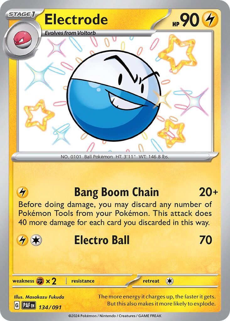 Electrode 134/091 - Paldean Fates