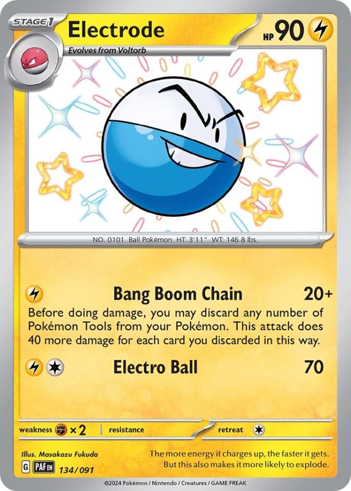 Electrode 134/091 - Paldean Fates