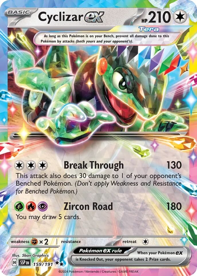 Cyclizar ex 159/191 - Surging Sparks