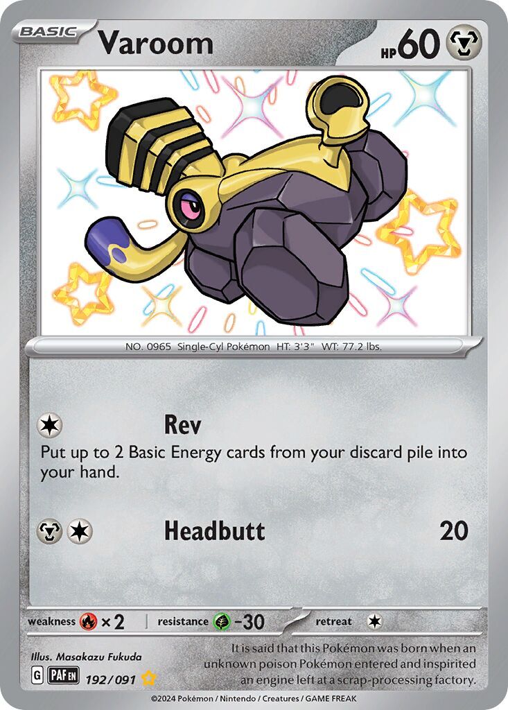 Varoom 192/091 - Paldean Fates