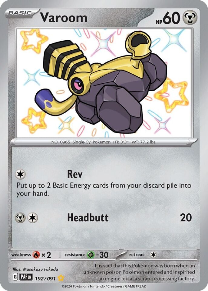 Varoom 192/091 - Paldean Fates