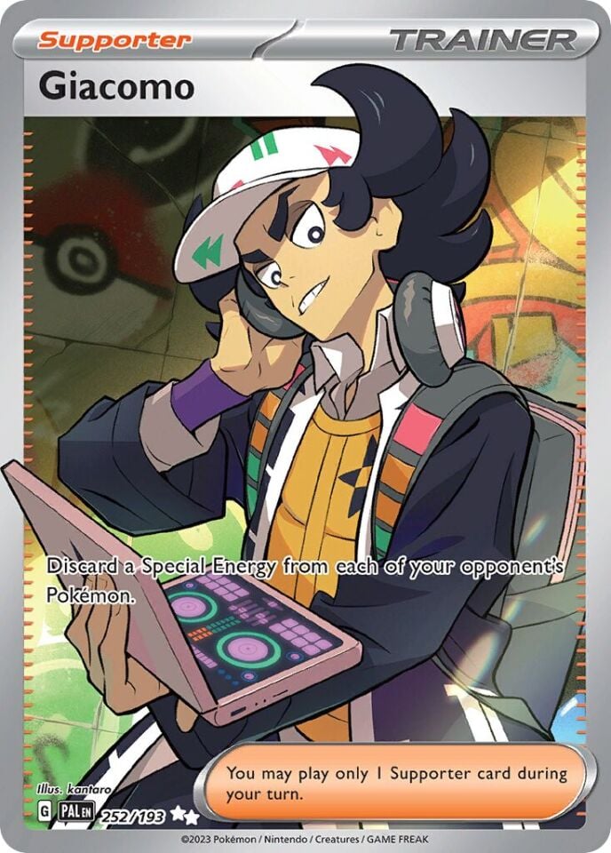 Giacomo 252/193 - Paldea Evolved