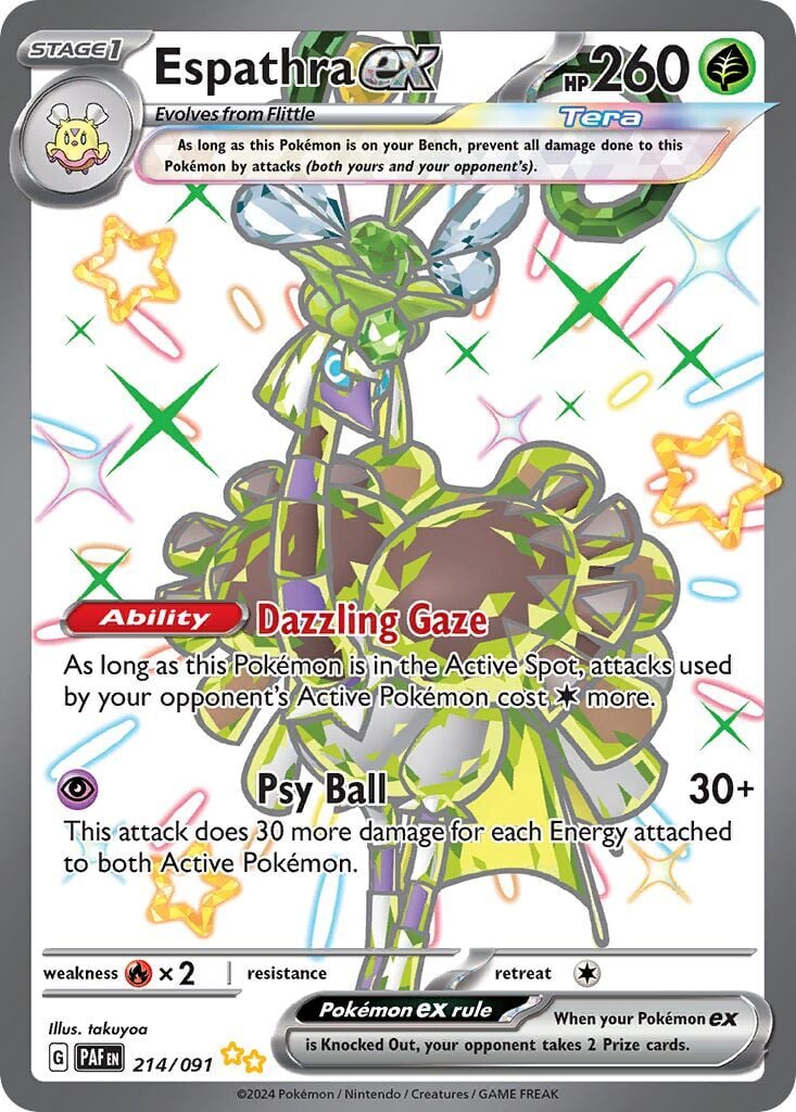 Espathra ex 214/091 - Paldean Fates