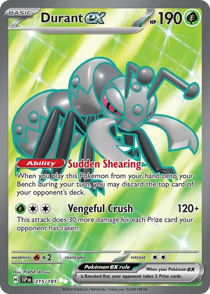 Durant ex 215/191 - Surging Sparks
