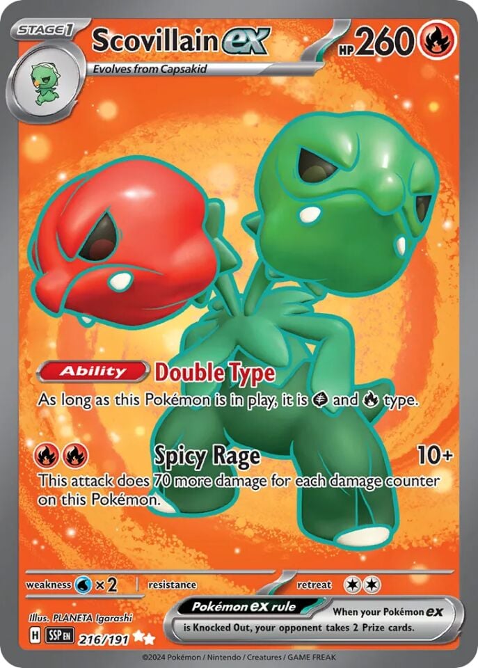 Scovillain ex 216/191 - Surging Sparks