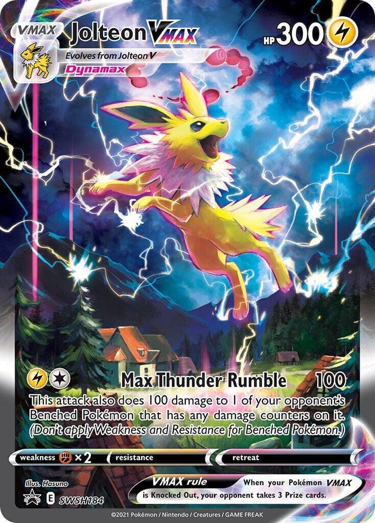 Jolteon VMAX SWSH184 - Sword And Shield Promo