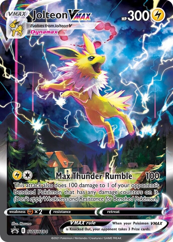 Jolteon VMAX SWSH184 - Sword And Shield Promo