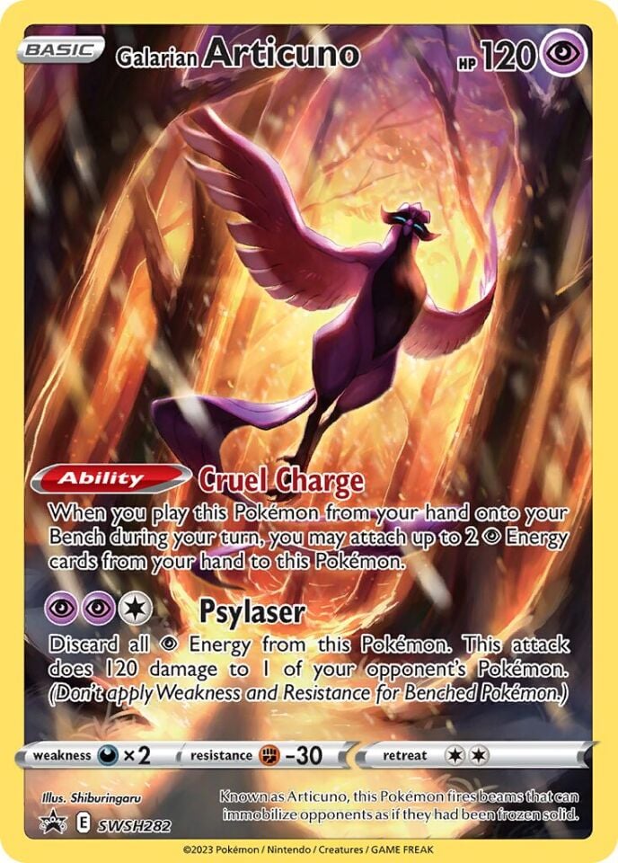 Galarian Articuno SWSH282 - Sword And Shield Promo