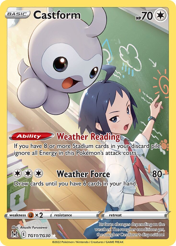 Castform TG11/TG30 - Lost Origin