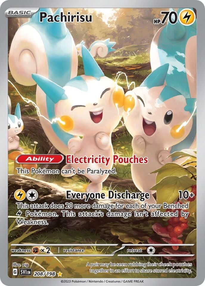 Pachirisu 208/198 - Scarlet And Violet Base