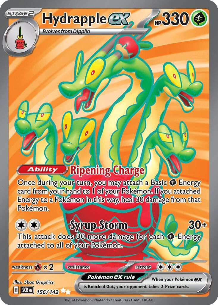 Hydrapple ex 156/142 - Stellar Crown