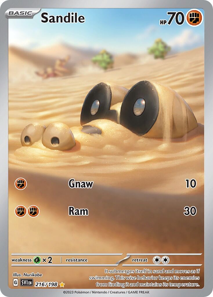 Sandile 216/198 - Scarlet And Violet Base