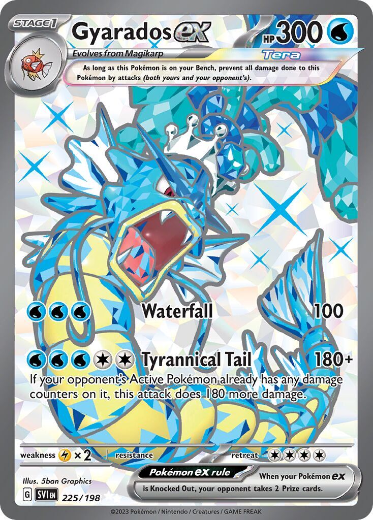 Gyarados ex 225/198 - Scarlet And Violet Base