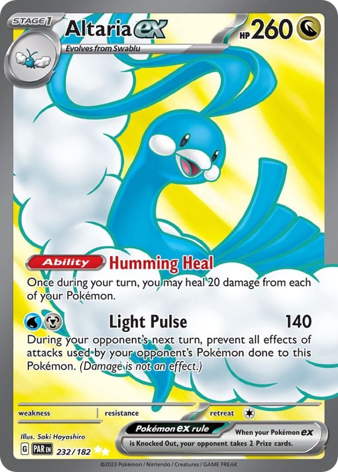 Altaria ex 232/182 - Paradox Rift