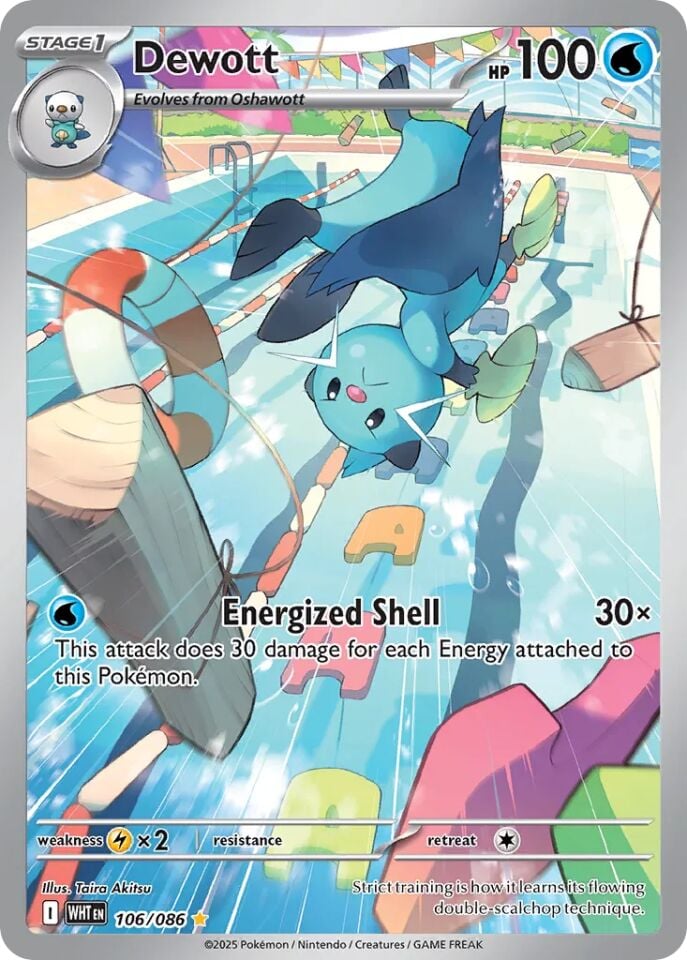 Dewott 106/086 - White Flare