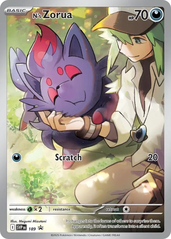 N's Zorua 189 - Scarlet And Violet Promo