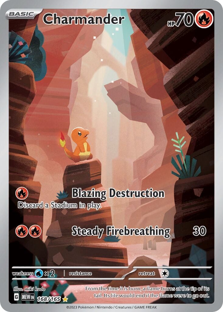 Charmander 168/165 - 151