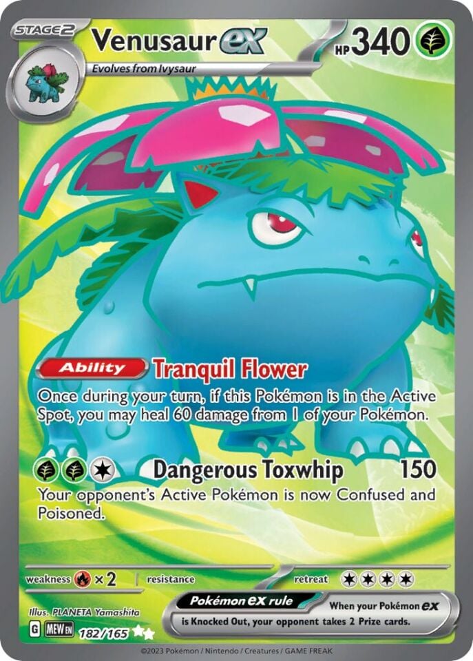 Venusaur ex 182/165 - 151