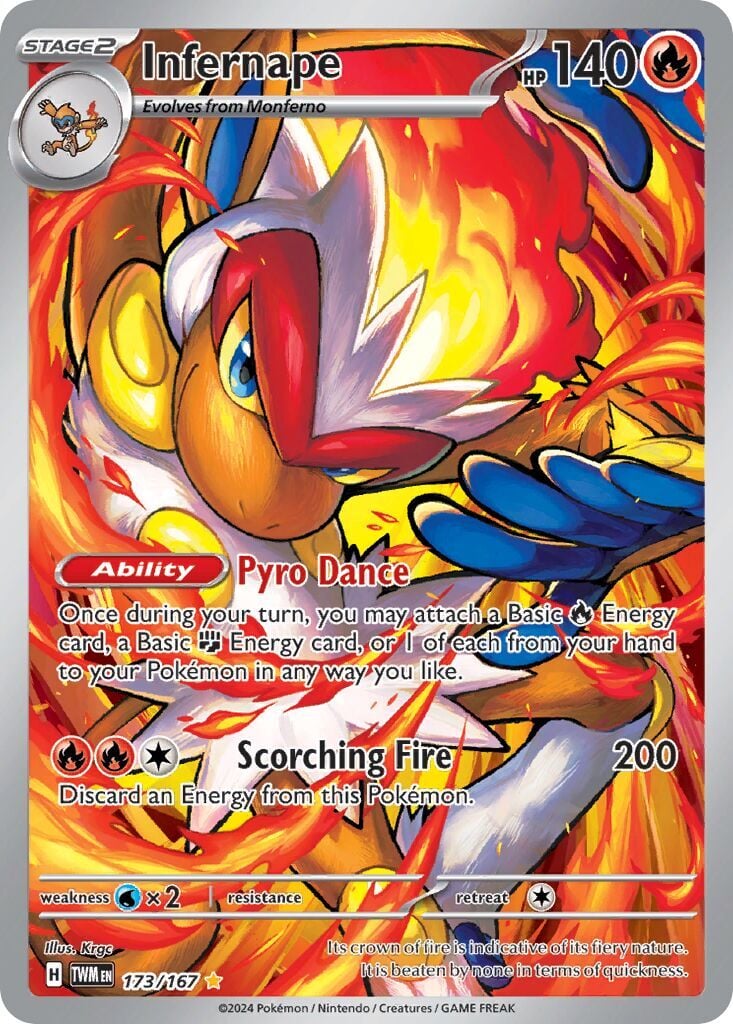 Infernape 173/167 - Twilight Masquerade