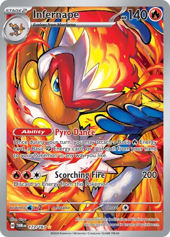 Infernape 173/167 - Twilight Masquerade